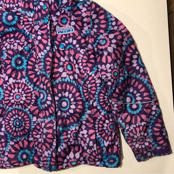 XMTN Girls Winter Jacket Size 14 Purple Pink and Blue Colors - Picture 3 of 11